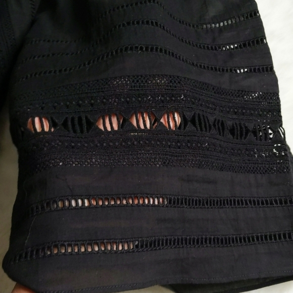 VITAMIN A Black Gold Coast Voile Malia Pant Cover-up ~ NWT - Picture 8 of 16